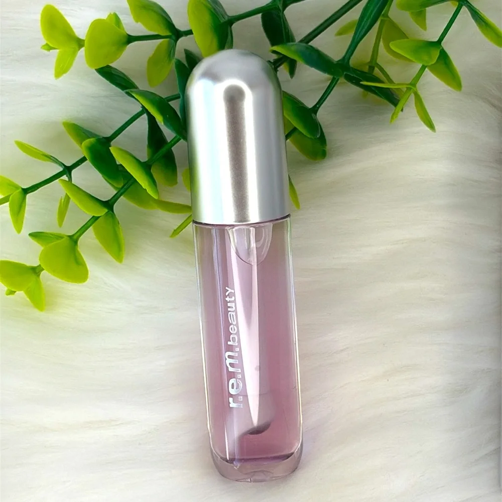 REM Beauty Essential Drip Lip Oil Lavender Kiss Hydrating Plumping‎ 7ml New